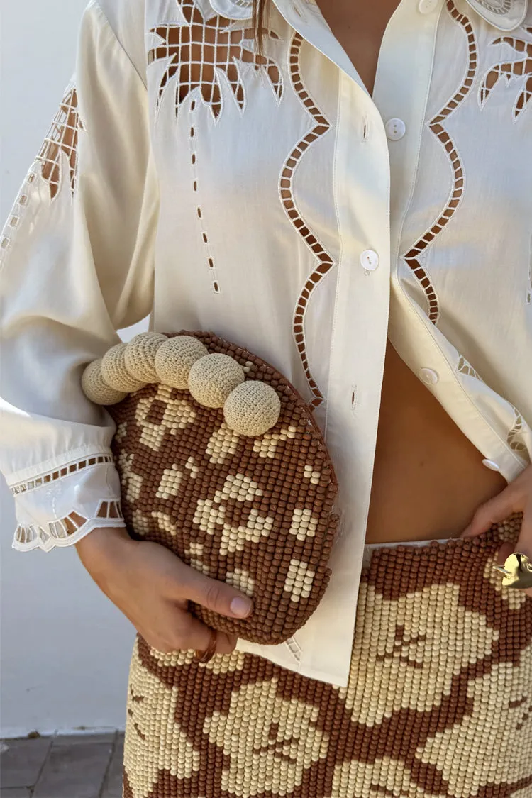 Jaden Beaded Clutch Bag sold by Never Fully Dressed product image thumbnail 4