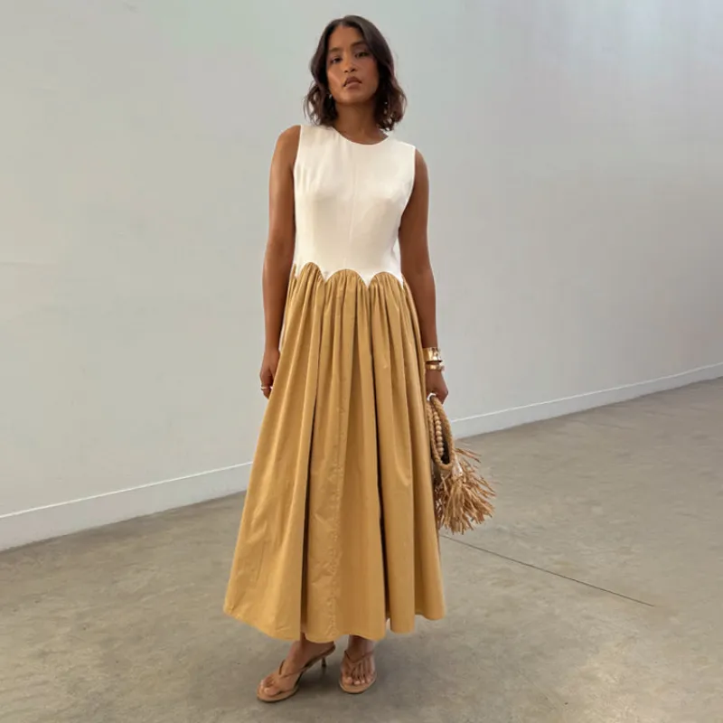 Camel Monika Dress sold by Never Fully Dressed