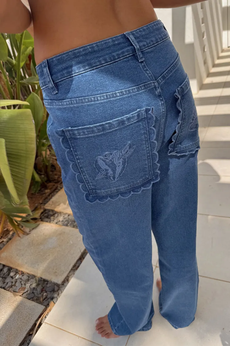 Deloris Denim Jean sold by Never Fully Dressed product image thumbnail 3