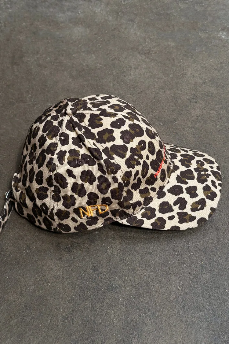 Leopard Happy Place Cap sold by Never Fully Dressed product image thumbnail 4