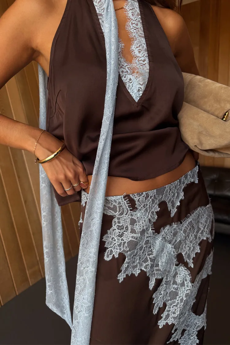 Chocolate Lily Skirt sold by Never Fully Dressed product image thumbnail 3