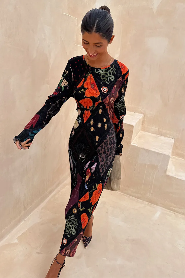 Night Garden Gaia Plisse Dress sold by Never Fully Dressed product image thumbnail 2