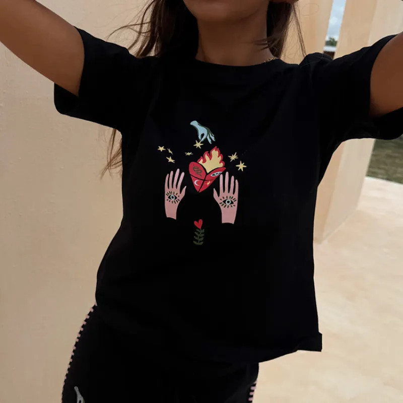 Black Heart Baby T Shirt sold by Never Fully Dressed