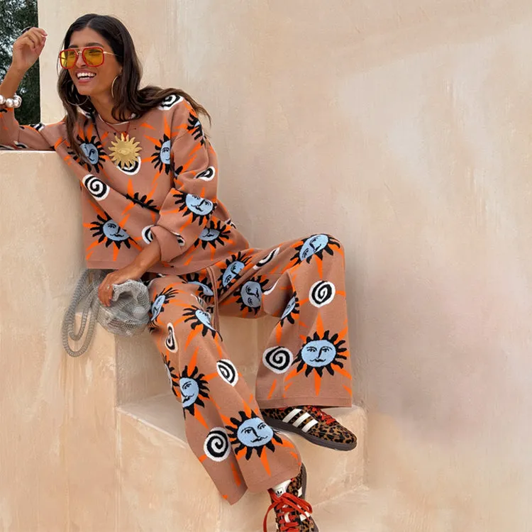 Tan Sun Trousers sold by Never Fully Dressed