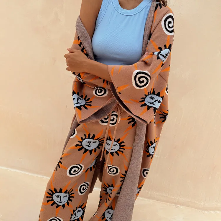 Tan Sun Cardigan sold by Never Fully Dressed