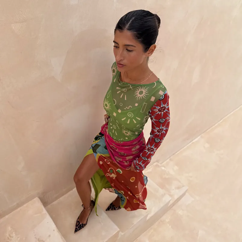 Dahlia Mesh Dress sold by Never Fully Dressed