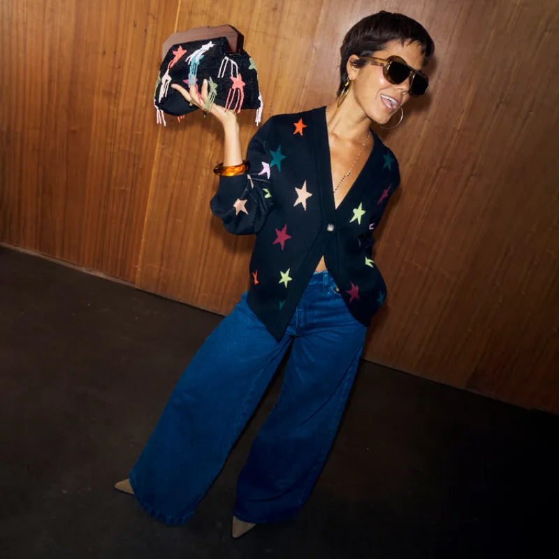 Star Cardigan sold by Never Fully Dressed