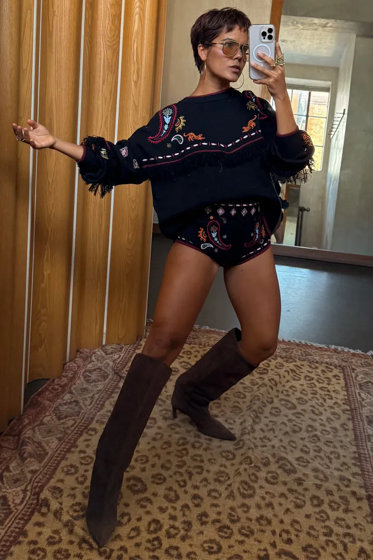 Black Safari Hot Pants sold by Never Fully Dressed product image thumbnail 4