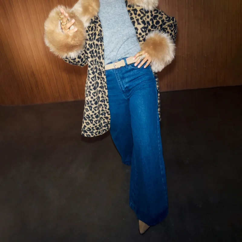 Blue Denim Pallazzo Jan Jean made by Never Fully Dressed