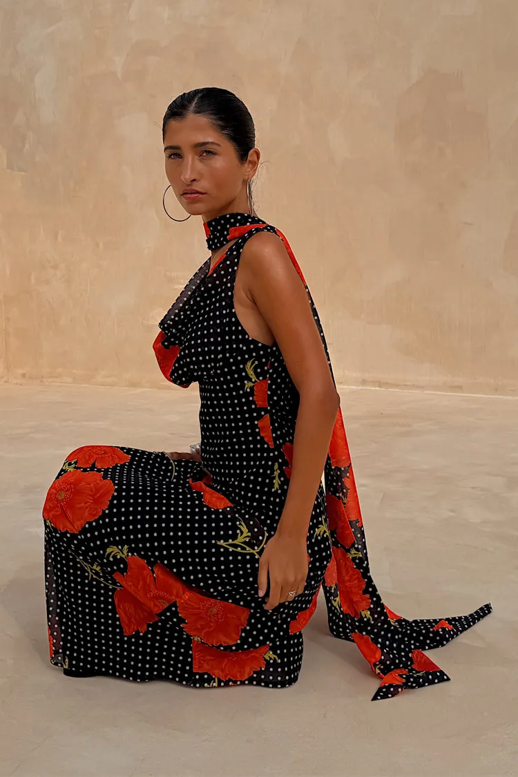 Black Poppy Sophie Dress sold by Never Fully Dressed product image thumbnail 5