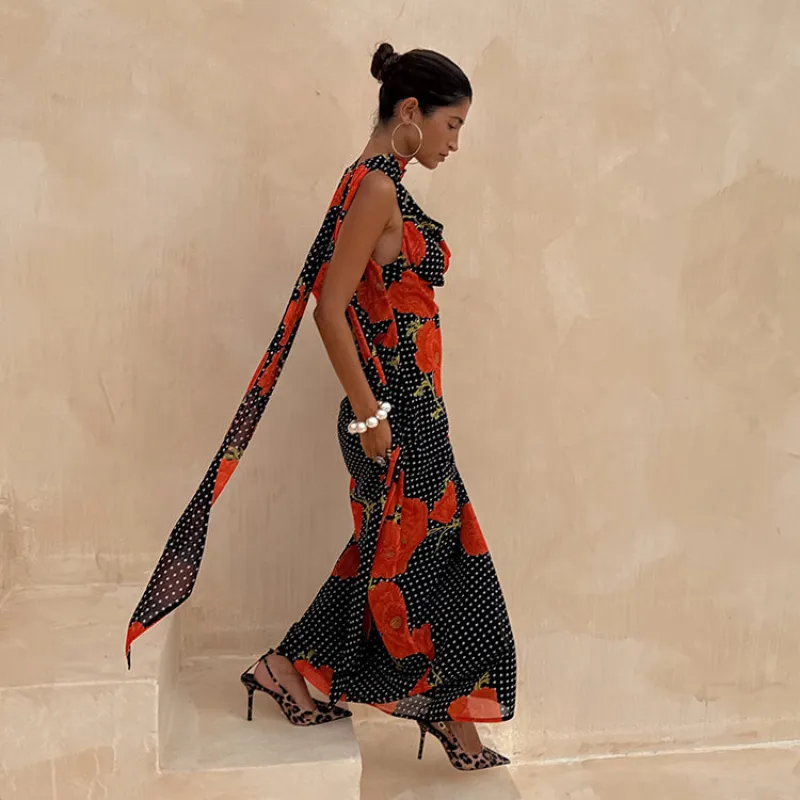 Black Poppy Sophie Dress sold by Never Fully Dressed