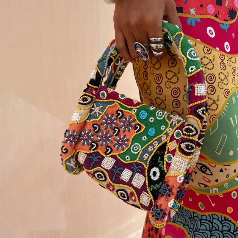 Morocco Beaded Bag sold by Never Fully Dressed