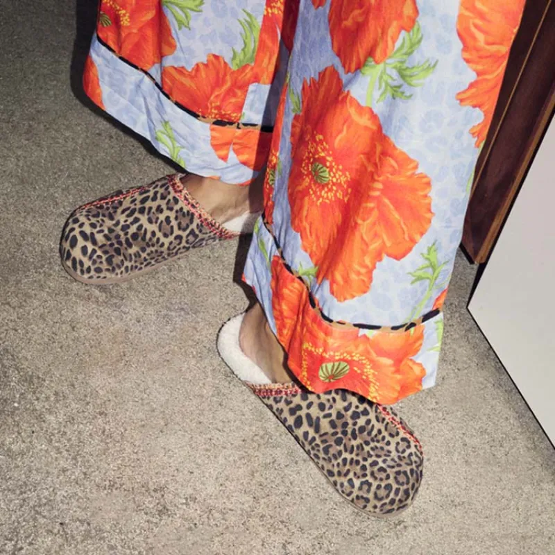 Leopard Slippers sold by Never Fully Dressed