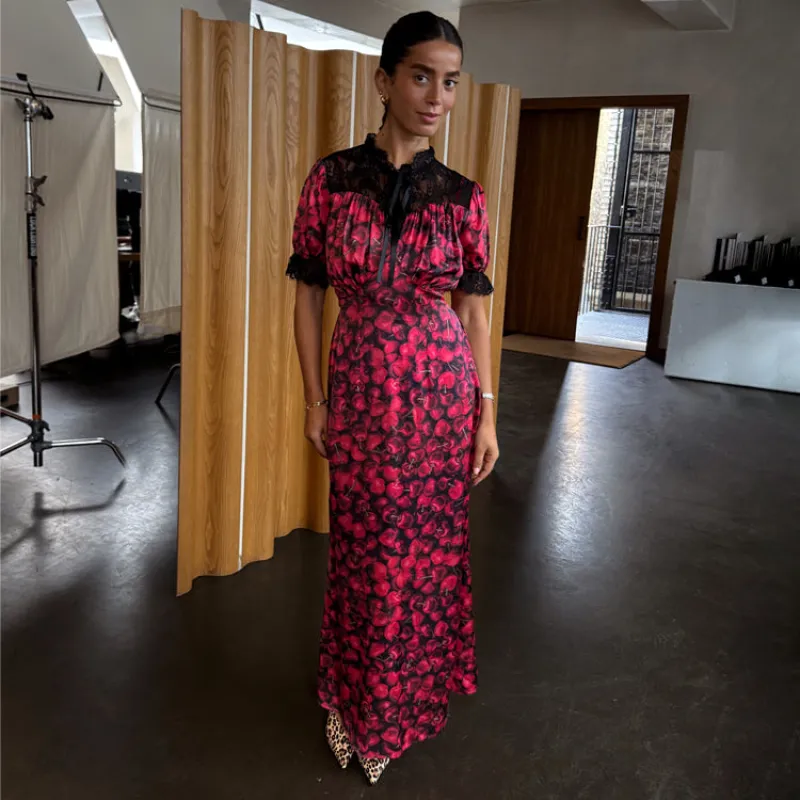 Cherry Lyla Dress sold by Never Fully Dressed