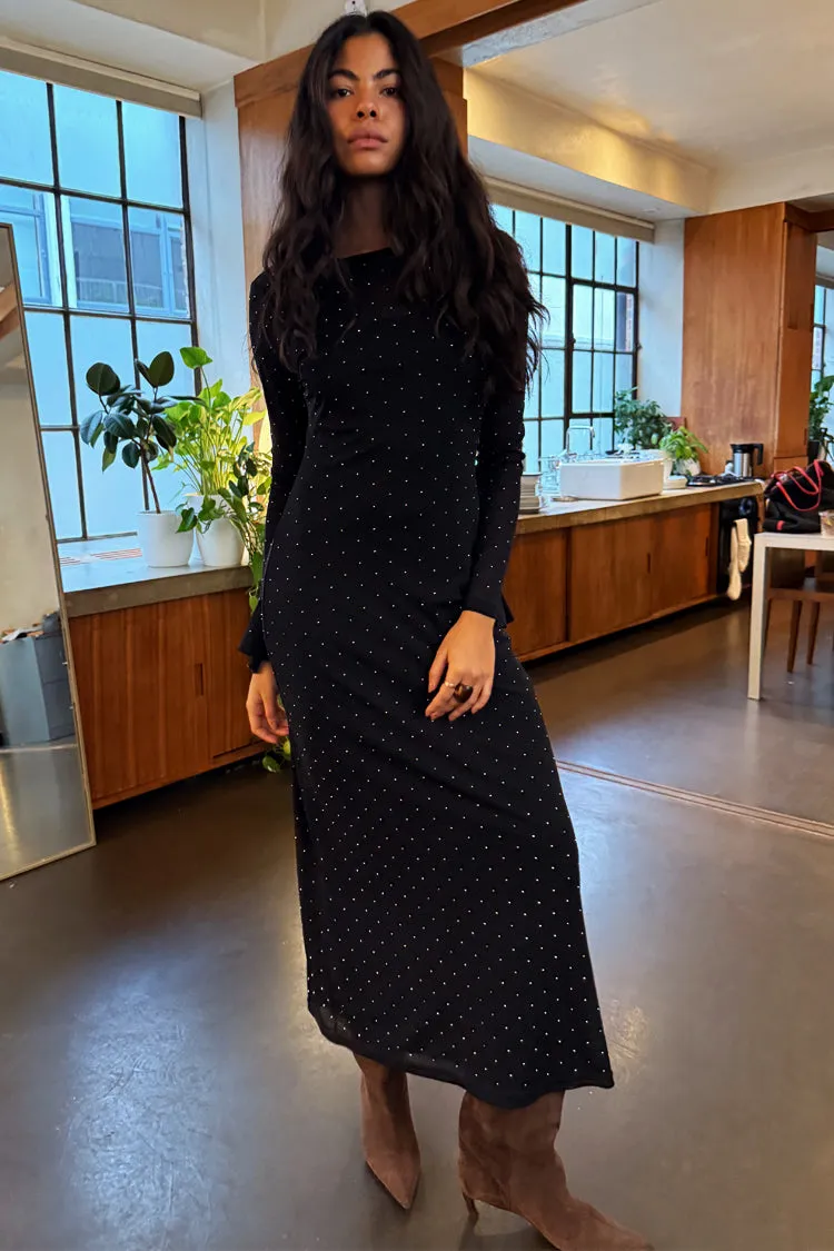 Black Icon Mesh Dress sold by Never Fully Dressed product image thumbnail 3