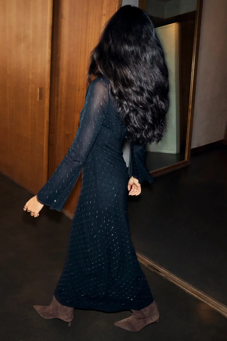 Black Icon Mesh Dress sold by Never Fully Dressed product image thumbnail 5