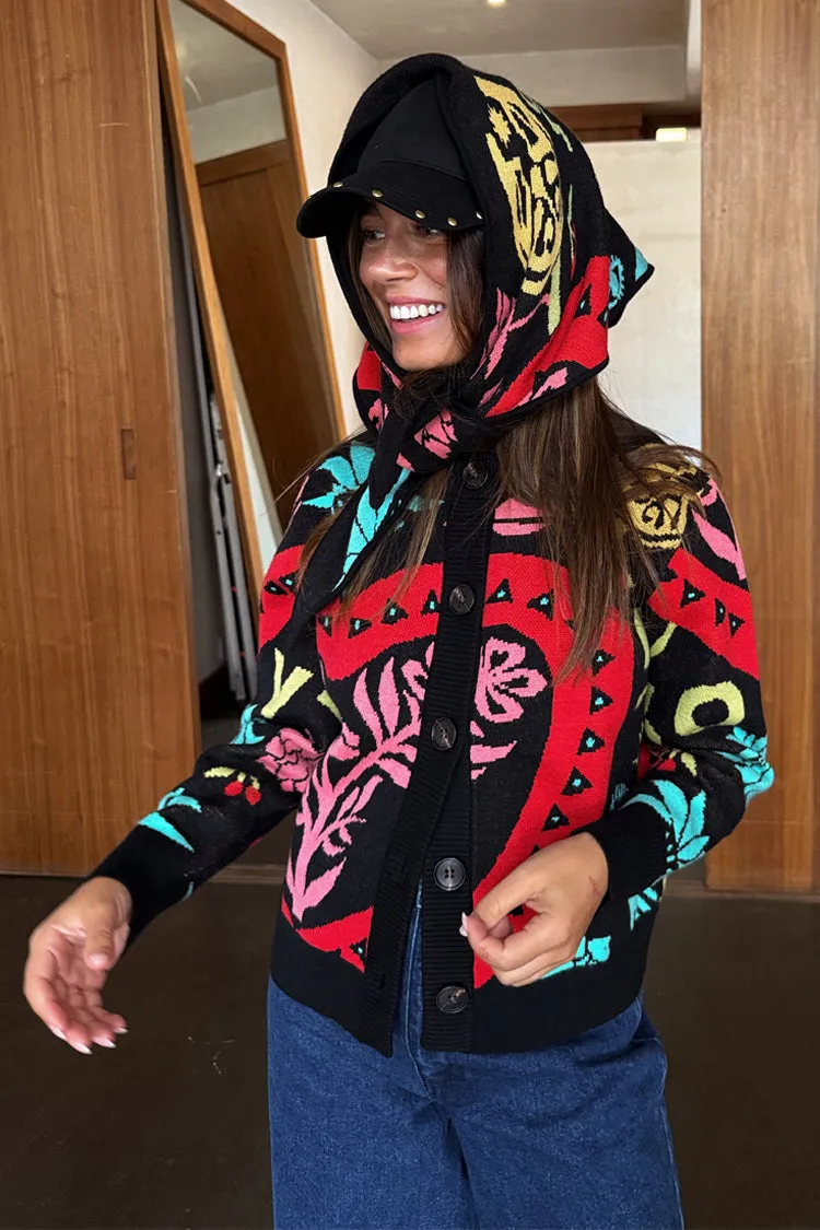 Black Amara Hollie Cardigan sold by Never Fully Dressed product image thumbnail 4