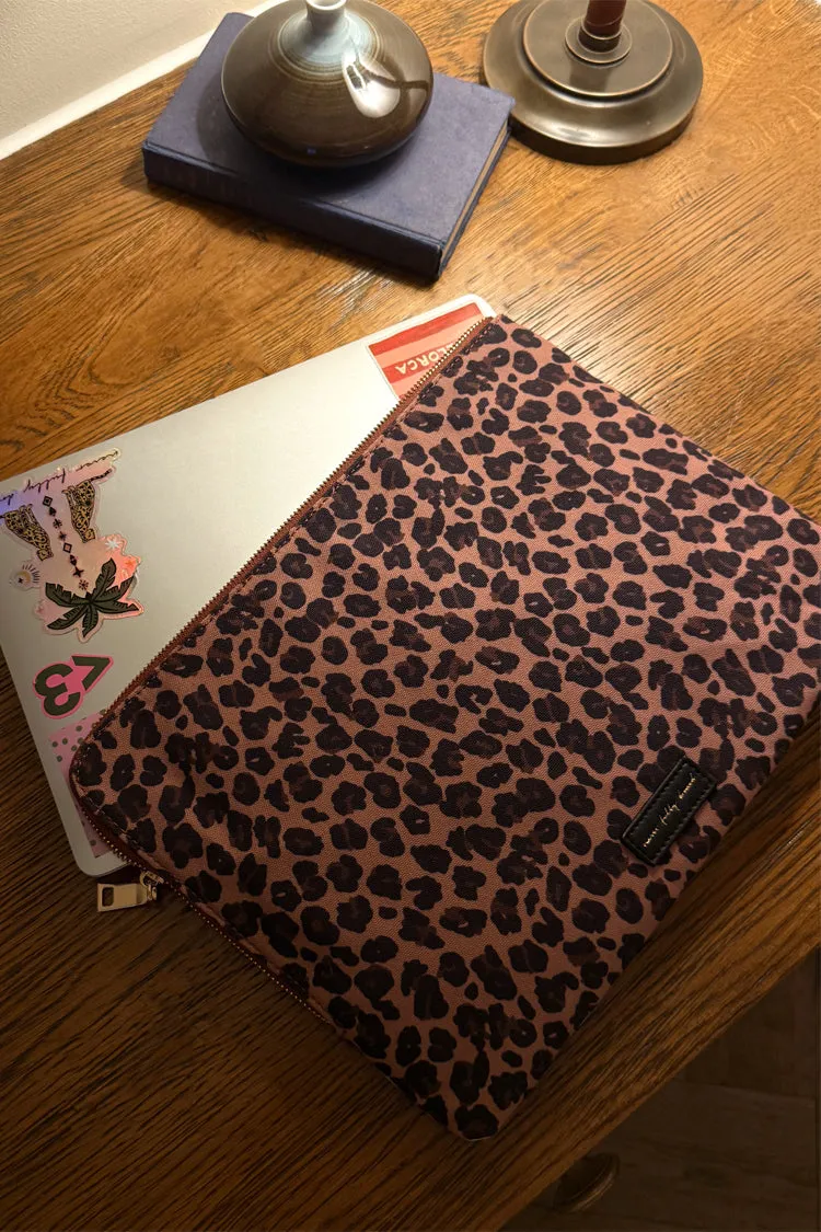 Blue & Burgundy Poppy Laptop Case sold by Never Fully Dressed product image thumbnail 3