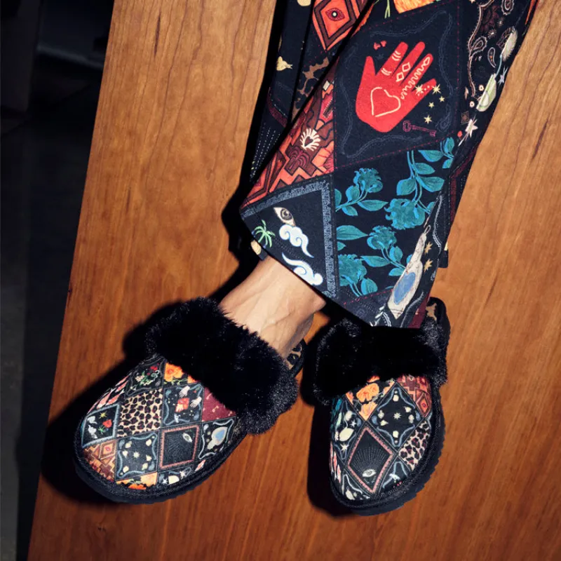 Night Garden Slippers sold by Never Fully Dressed