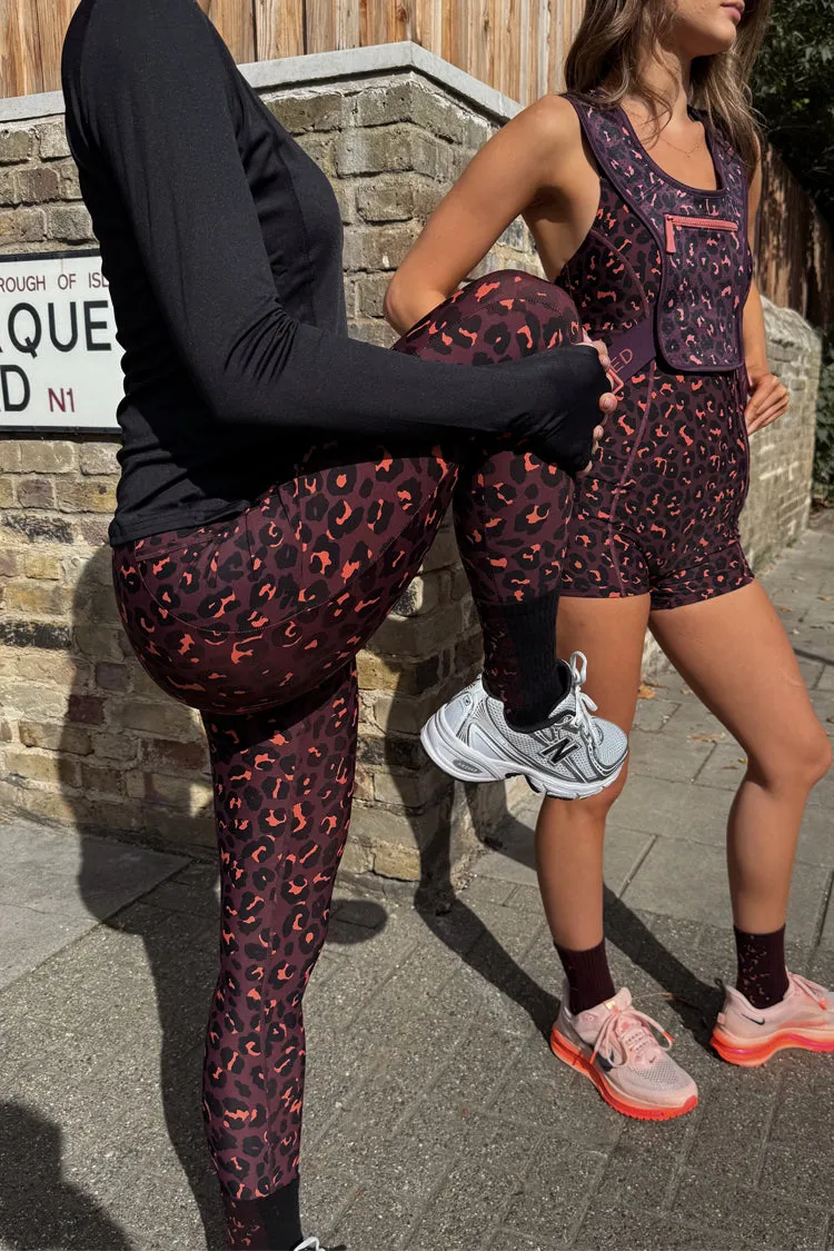 Dark Leopard Leggings sold by Never Fully Dressed product image thumbnail 4