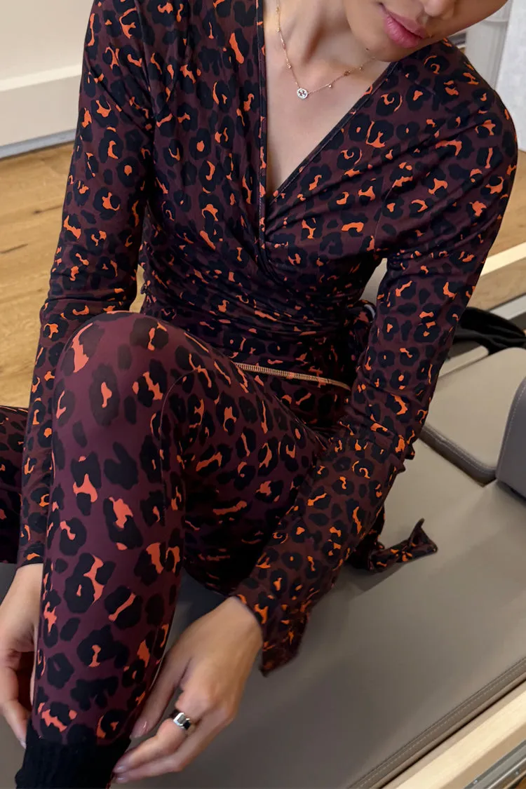 Dark Leopard Leggings sold by Never Fully Dressed product image thumbnail 3