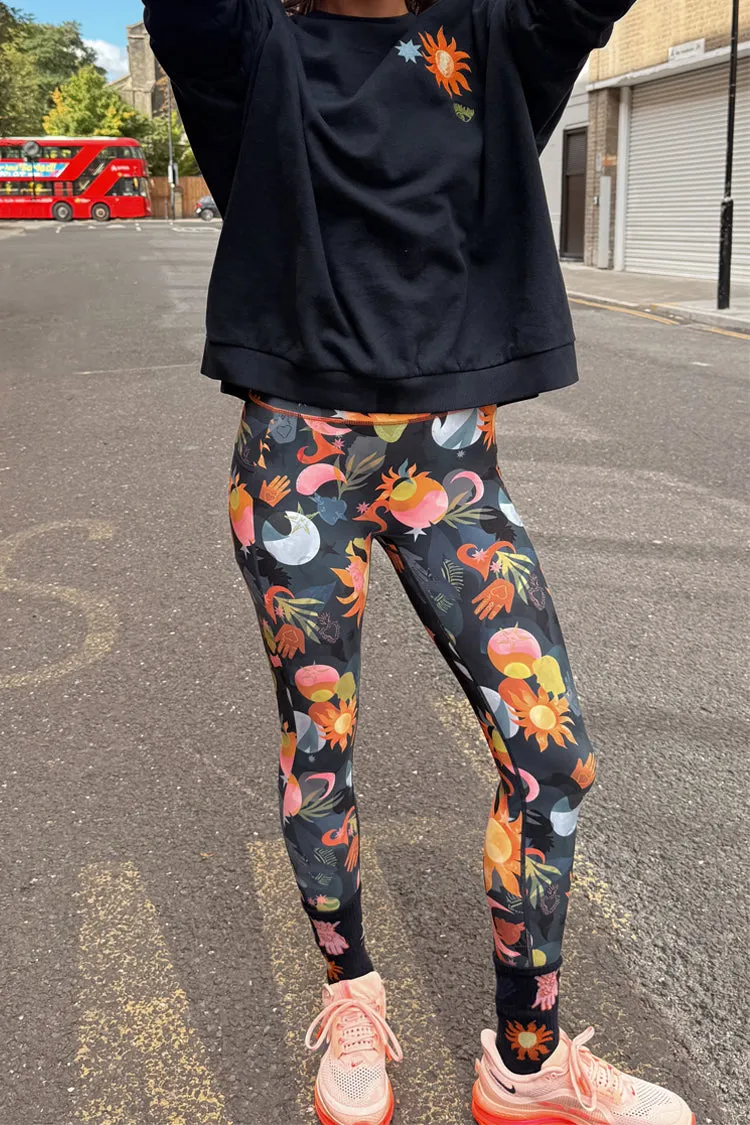 Navy Charm Legging sold by Never Fully Dressed product image thumbnail 4