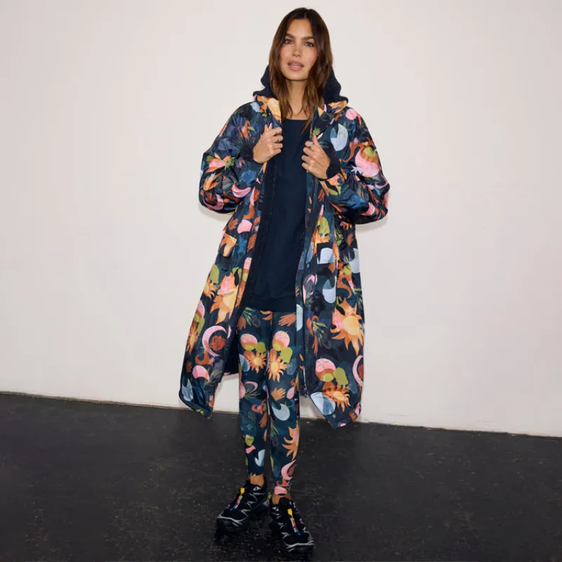 Navy Charm Coat sold by Never Fully Dressed