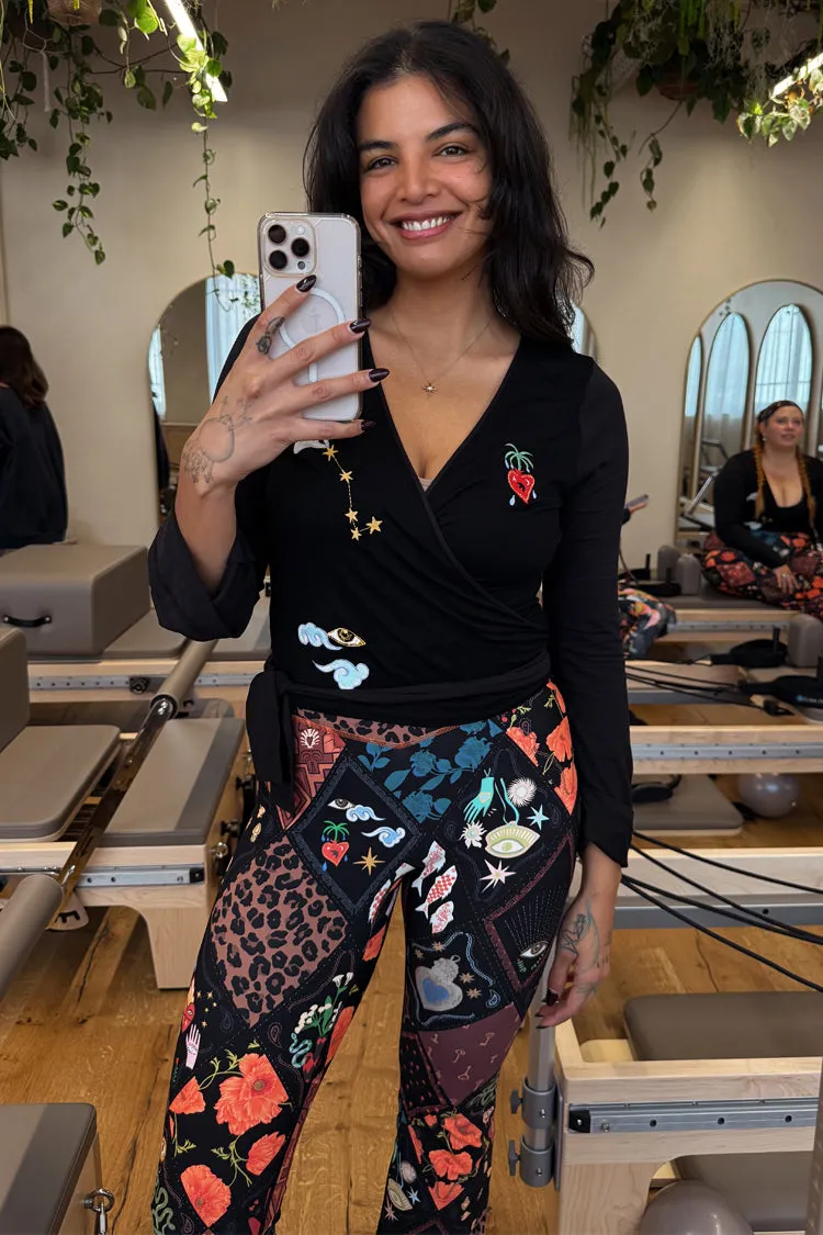 Black Ballet Wrap sold by Never Fully Dressed product image thumbnail 5