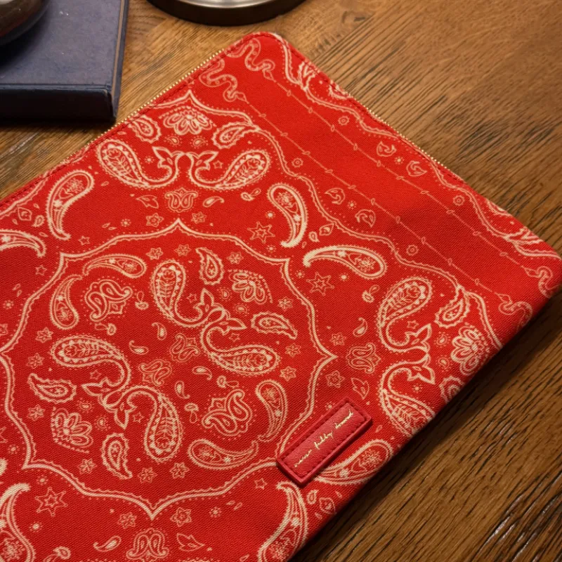 Red Bandana Laptop Case sold by Never Fully Dressed