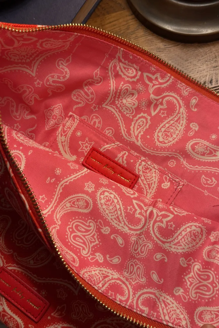 Red Bandana Laptop Case sold by Never Fully Dressed product image thumbnail 3