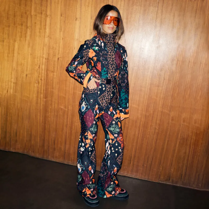 Night Garden Ski Suit sold by Never Fully Dressed