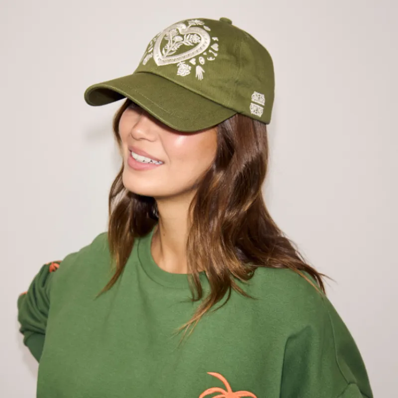 Olive Amara Cap sold by Never Fully Dressed