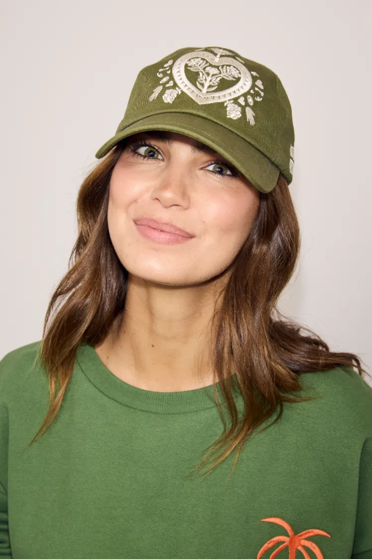 Olive Amara Cap sold by Never Fully Dressed product image thumbnail 5
