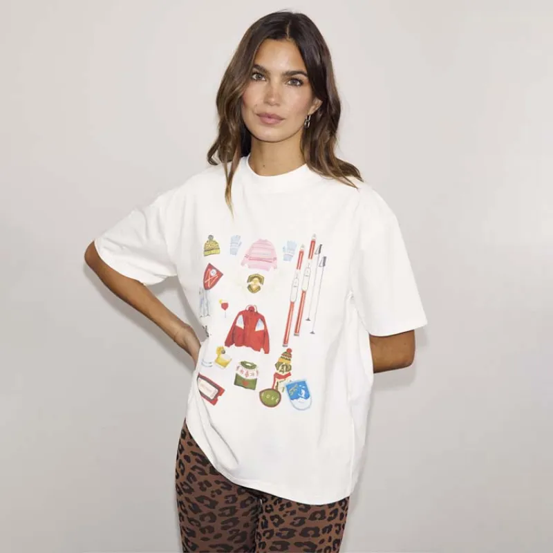 Ski T-Shirt sold by Never Fully Dressed