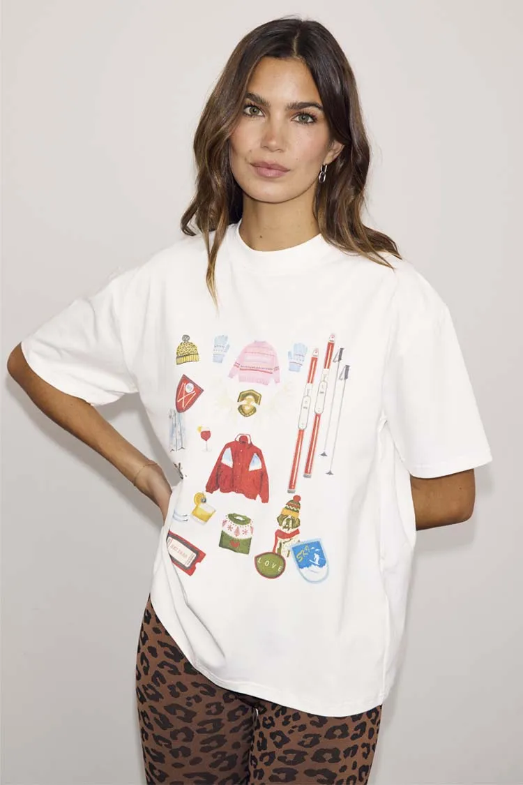 Ski T-Shirt sold by Never Fully Dressed product image thumbnail 2