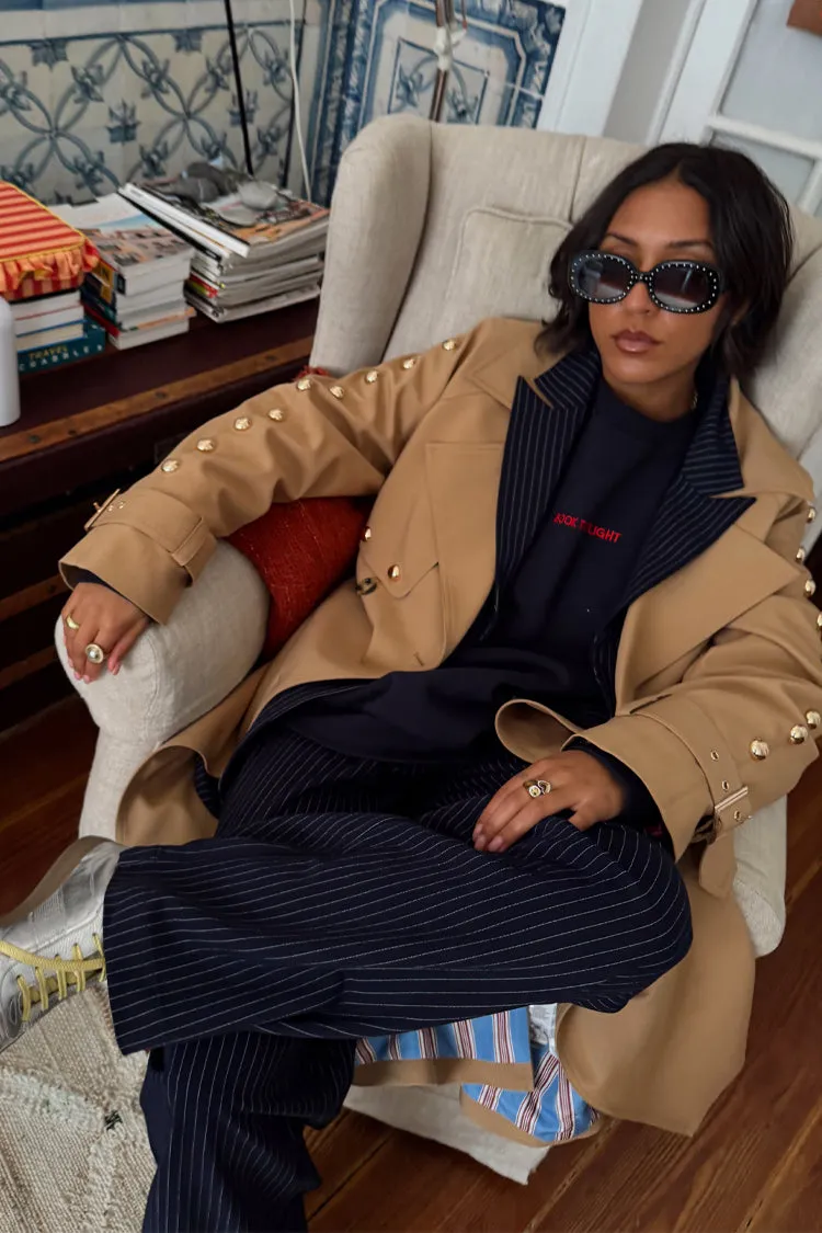 Navy Book The Flight Jumper sold by Never Fully Dressed product image thumbnail 3