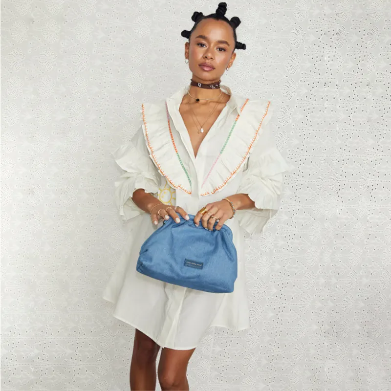 White Ibiza Austin Mini Dress sold by Never Fully Dressed