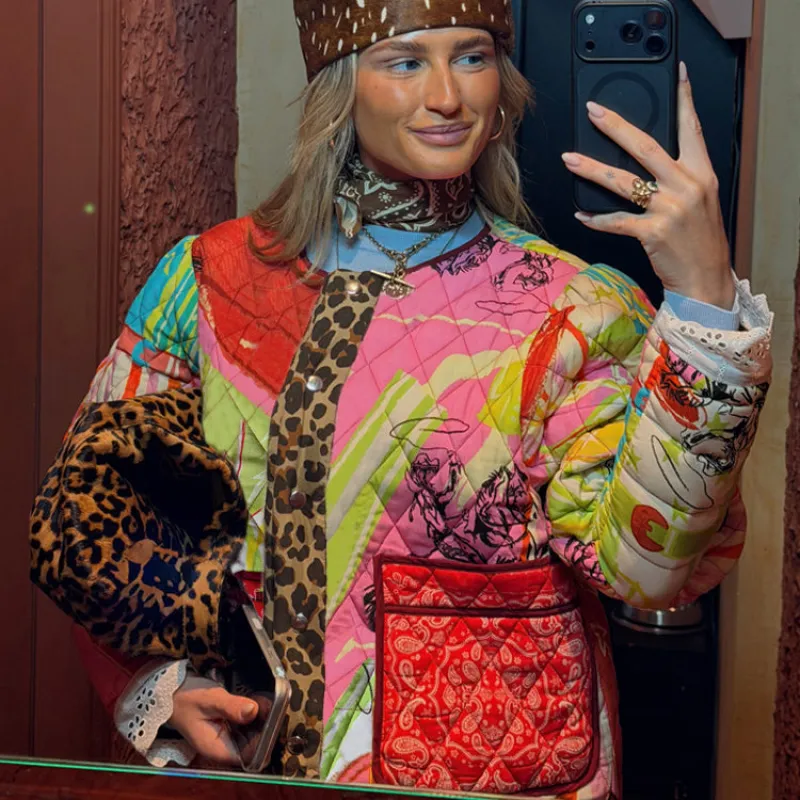 Pink Dallas Reversible Jacket sold by Never Fully Dressed