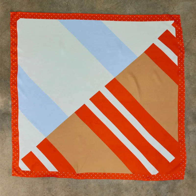 Multi Stripe Mix Bandana sold by Never Fully Dressed