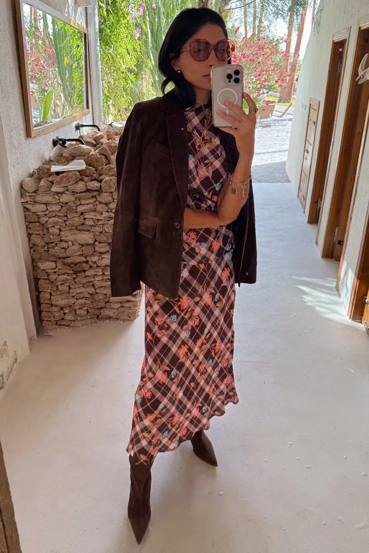 Check Floral Lottie Skirt sold by Never Fully Dressed product image thumbnail 3