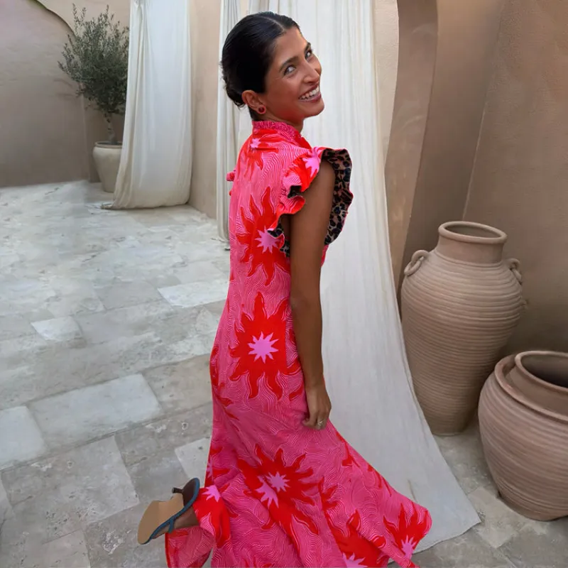 Pink Soleil Remi Dress sold by Never Fully Dressed