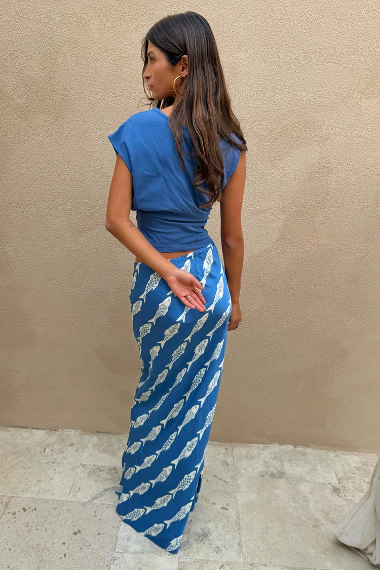 Blue Marina Dorris Skirt sold by Never Fully Dressed product image thumbnail 5