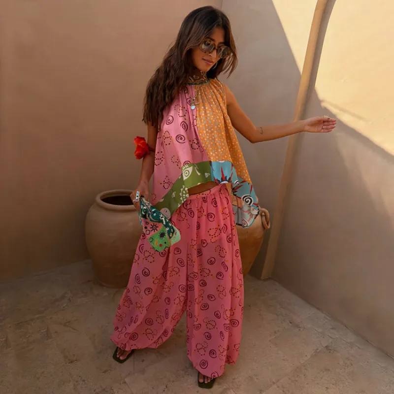 Pink Snake Balloon Trouser sold by Never Fully Dressed