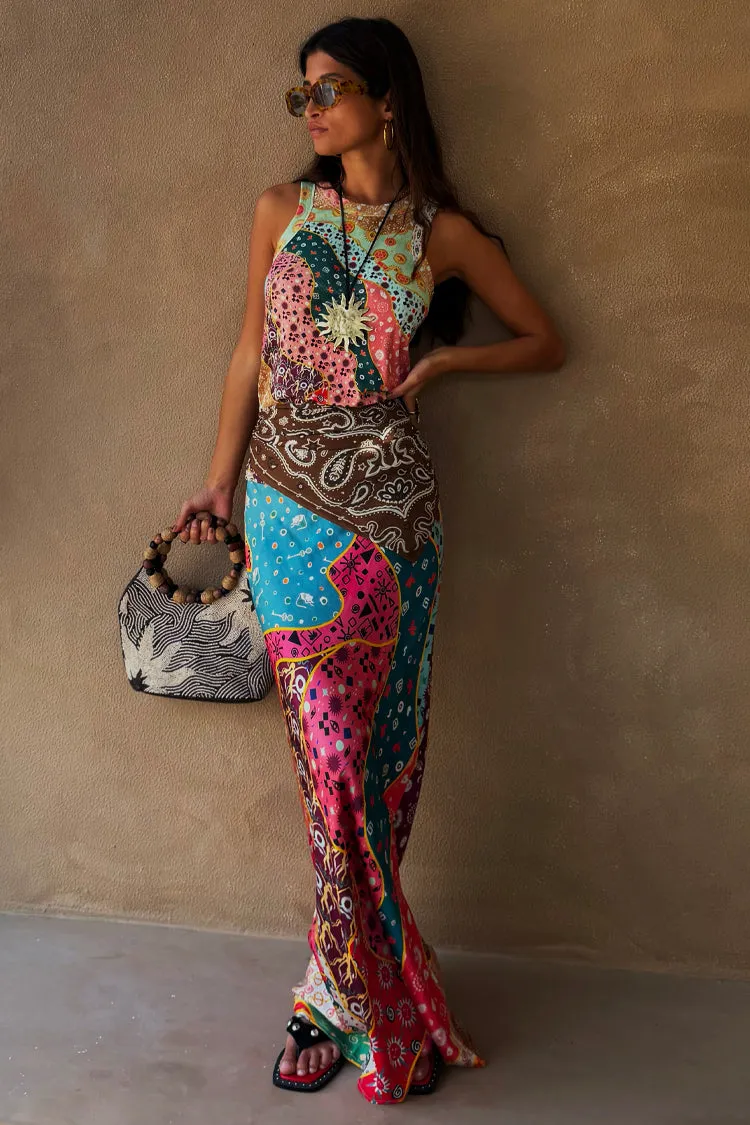 Pastel Morocco Dorris Skirt sold by Never Fully Dressed product image thumbnail 4