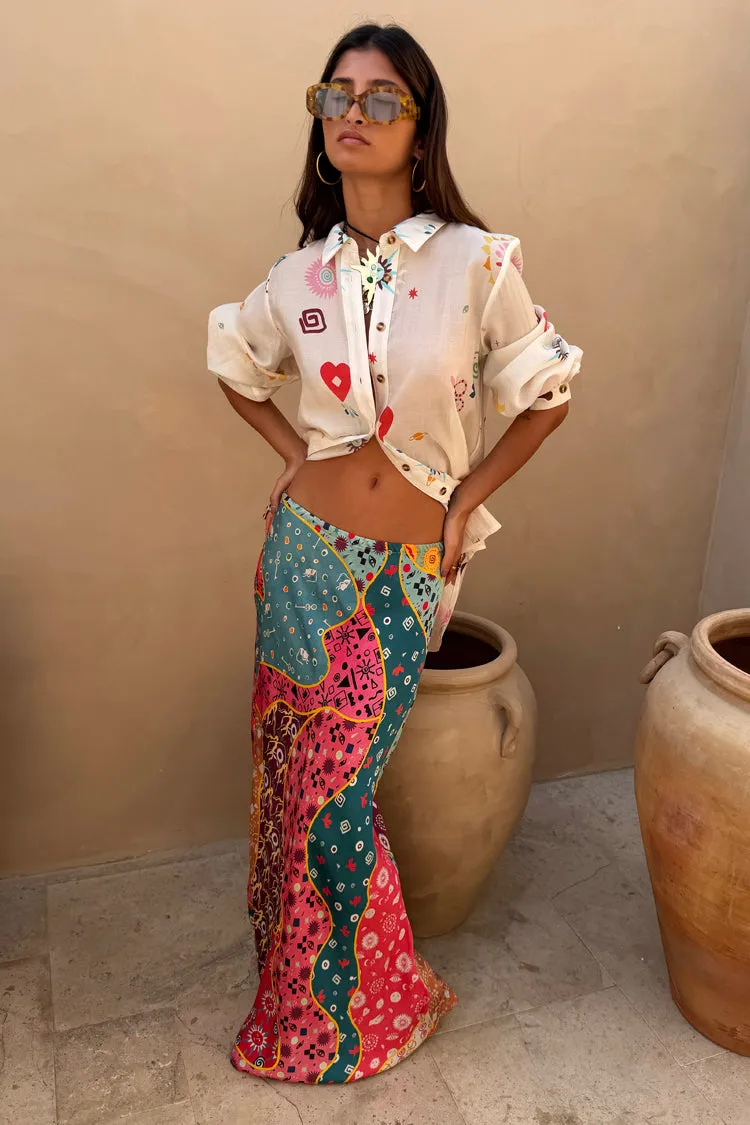Pastel Morocco Dorris Skirt sold by Never Fully Dressed product image thumbnail 2