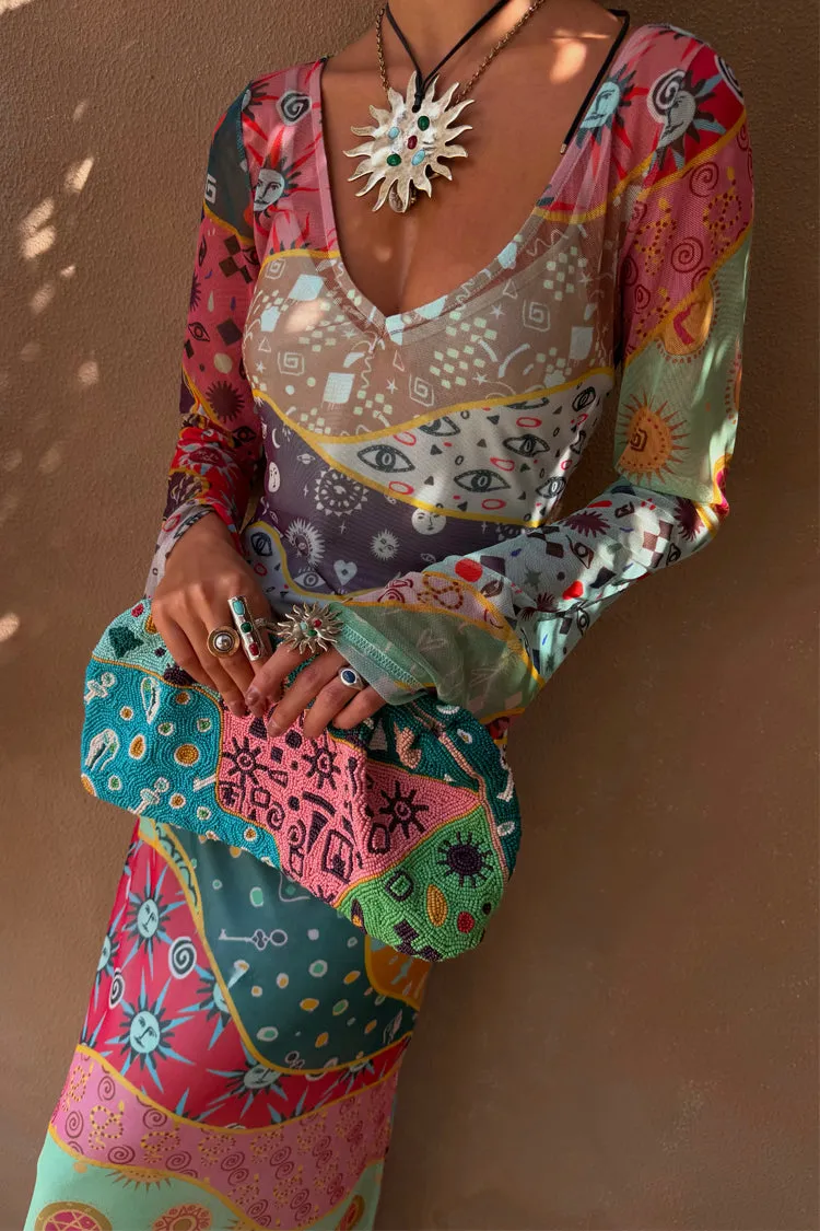 Morocco Beaded Clutch Bag sold by Never Fully Dressed product image thumbnail 2