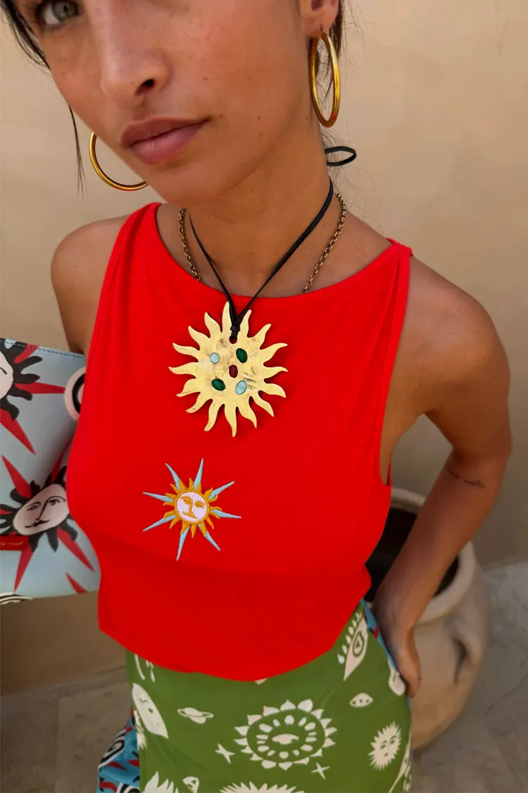 Sun Twisted Strap Tank sold by Never Fully Dressed product image thumbnail 5