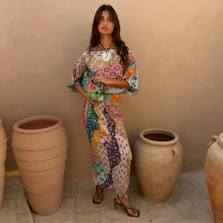 Pastel Morocco Tilly Dress Petite sold by Never Fully Dressed