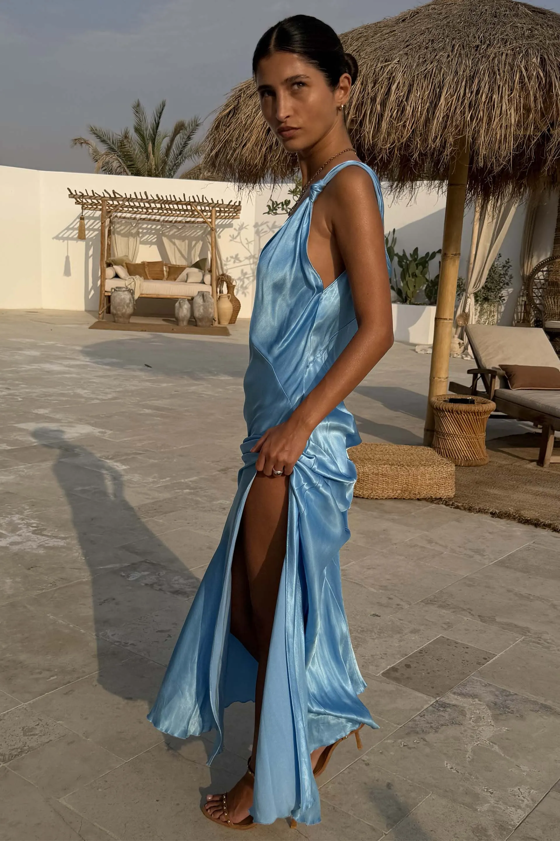 Blue Sofia Dress sold by Never Fully Dressed product image thumbnail 5