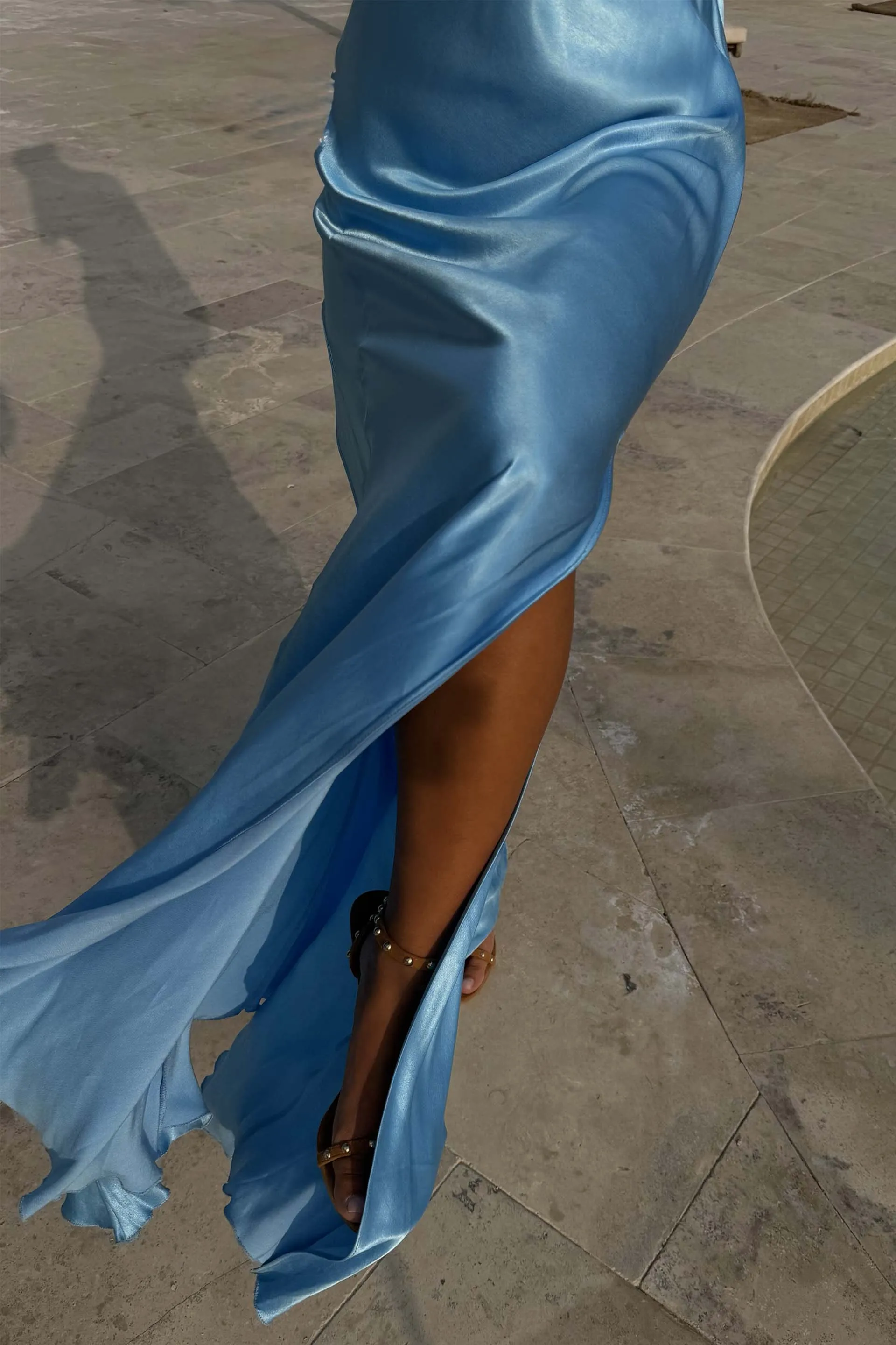 Blue Sofia Dress sold by Never Fully Dressed product image thumbnail 3